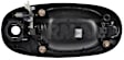 93601 Driver Side, Sliding Door Textured Black Exterior Door Handle, With Key Hole, Help Series