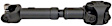 936-086 Rear Driveshaft, Four Wheel Drive, 4 To 6 in. Lift, 18.5 in. Length