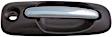 93608 Front, Passenger Side Black Exterior Door Handle, With Key Hole, Help Series