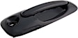 93613 Passenger Side Smooth Black Exterior Door Handle, With Key Hole, Help Series