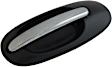 93626 Driver Side, Sliding Door Black Exterior Door Handle, Without Key Hole, Help Series