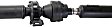936-721 Rear Driveshaft, AWD, OE Solutions Series