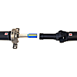 936-800 Rear Driveshaft, Rear Wheel Drive, Crew Cab Pickup, 66.0 in. Bed, 138.4 in. Wheelbase, 85 in. Length