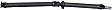 936-910 Rear Driveshaft, Manual Transmission, Naturally Aspirated