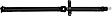 936-926 Rear Driveshaft, 2.5L, 4Cyl, 62.5 in. Length, OE Solutions Series