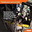 937-231 Rear, Passenger Side Door Lock Actuator, OE Solutions Series