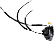 937-232 Front, Driver Side Door Lock Actuator