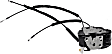 937-232 Front, Driver Side Door Lock Actuator