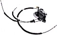 937-254 Front, Driver Side Door Lock Actuator, Latch and Actuator Assembly, without Chrome Handle
