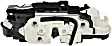 2013 Volkswagen Passat - Front, Driver Side Door Lock Actuator, OE Solutions Series