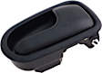 93837 Front Or Rear, Passenger Side Black Interior Door Handle, Without Door Lock Button, Help Series