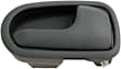 93839 Front Or Rear, Passenger Side Gray Interior Door Handle, Without Door Lock Button, Help Series
