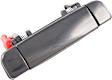 93857 Front, Passenger Side Smooth Gray Exterior Door Handle, Without Key Hole, Help Series