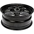 939-101 Steel Black Wheel, 17 in. X 7 in., 5 x 4.33 in. Bolt Pattern