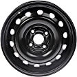939-105 Steel Black Wheel, 14 in. X 5.5 in., 4 x 3.94 in. Bolt Pattern