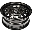 939-111 Steel Black Wheel, 15 in. X 6 in., 4 x 4.5 in. Bolt Pattern