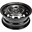 2009 Suzuki Swift+ - Black Wheel, 14 in. x 5.5 in.