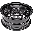 939-138 Steel Black Wheel, 16 in. X 6.5 in., 5 x 4.5 in. Bolt Pattern