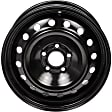 2017 Ford Focus - Gloss Black Wheel, 16 in. x 6.5 in., 5 x 108 mm Bolt Pattern