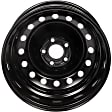 2017 Ford Focus - Gloss Black Wheel, 16 in. x 6.5 in., 5 x 108 mm Bolt Pattern