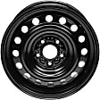 939-151 Black Wheel, 16 in. X 6.5 in.