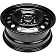 939-151 Black Wheel, 16 in. X 6.5 in.