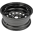 939-152 Steel Black Wheel, 16 in. X 6.5 in., 5 x 105 mm Bolt Pattern