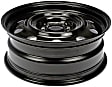 939-157 Steel Black Wheel, 17 in. X 6.5 in., 5 x 114.3 mm Bolt Pattern