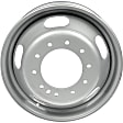 939-163 Steel Silver Wheel, 19.5 in. X 6 in., 10 x 225 mm Bolt Pattern