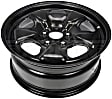 939-173 Steel Black Wheel, 19.57 in. X 7.5 in., 5 x 4.72 in. Bolt Pattern