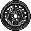 939-174 Steel Black Wheel, 16 in. X 6.5 in., 5 x 3.94 in. Bolt Pattern