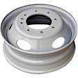 939-189 Steel Gray Wheel, 19.5 in. X 6 in., 8 x 8.85 in. Bolt Pattern