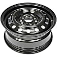 939-194 Steel Black Wheel, 15 in. X 6.5 in., 5 x 114.3 mm Bolt Pattern