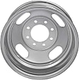 939-201 Steel Natural Wheel, 16 in. X 6.5 in., 8 x 6.5 in. Bolt Pattern