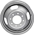 939-201 Steel Natural Wheel, 16 in. X 6.5 in., 8 x 6.5 in. Bolt Pattern
