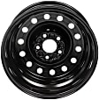 939-206 Steel Black Wheel, 15 in. X 6.8 in., 5 x 110 mm Bolt Pattern
