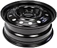 939-206 Steel Black Wheel, 15 in. X 6.8 in., 5 x 110 mm Bolt Pattern