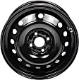 939-246 Steel Black Wheel, 15 in. X 6 in., 4 x 100 mm Bolt Pattern
