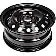 939-246 Steel Black Wheel, 15 in. X 6 in., 4 x 100 mm Bolt Pattern