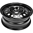 939-248 Steel Black Wheel, 15 in. X 5.5 in., 4 x 100 mm Bolt Pattern