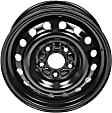 939-265 Steel Black Wheel, 15 in. X 6 in., 5 x 4.5 in. Bolt Pattern