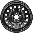 939-275 Steel Black Wheel, 16.2 in. X 6 in.