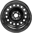 939-275 Steel Black Wheel, 16.2 in. X 6 in.