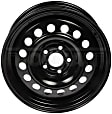939-308 Steel Black Wheel, 16 in. X 7.5 in., 5 x 3.94 in. Bolt Pattern