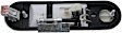 93937 Rear, Passenger Side White Exterior Door Handle, Without Key Hole, Help Series