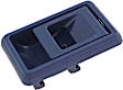 1990 Toyota 4Runner - Front Or Rear, Driver Side Blue Interior Door Handle, Without Door Lock Button, Help Series