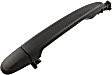 93994 Rear, Driver or Passenger Side Textured Black Exterior Door Handle, Without Key Hole, Help Series