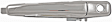 94017 Front, Passenger Side Chrome Exterior Door Handle, Without Key Hole, Help Series