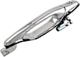 94017 Front, Passenger Side Chrome Exterior Door Handle, Without Key Hole, Help Series