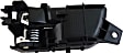 94036 Front Or Rear, Passenger Side Black Interior Door Handle, With Door Lock Button, Help Series
